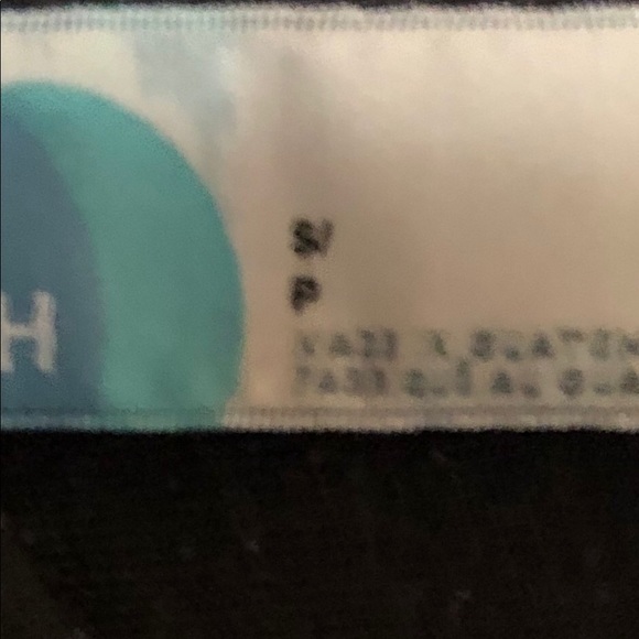 Free People Beach Tee in Washed Black+ Pink Trim - Picture 3 of 7